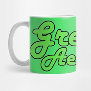 Green Aesthetic Mug